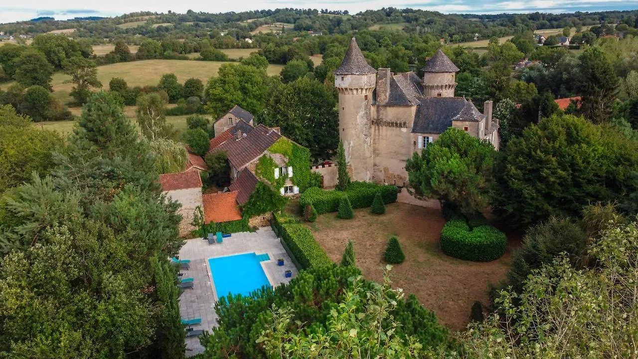 Chateau Garinie 15Th Century Medieval Castle In The South Of France Lugan  Lugan (Aveyron)