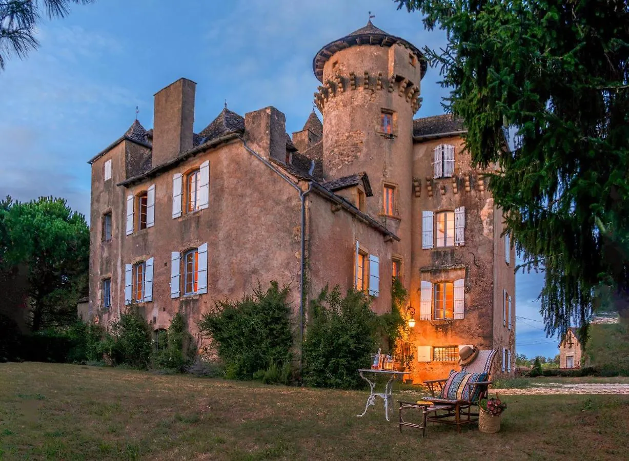 Chateau Garinie 15Th Century Medieval Castle In The South Of France Lugan  0*, Lugan (Aveyron) France